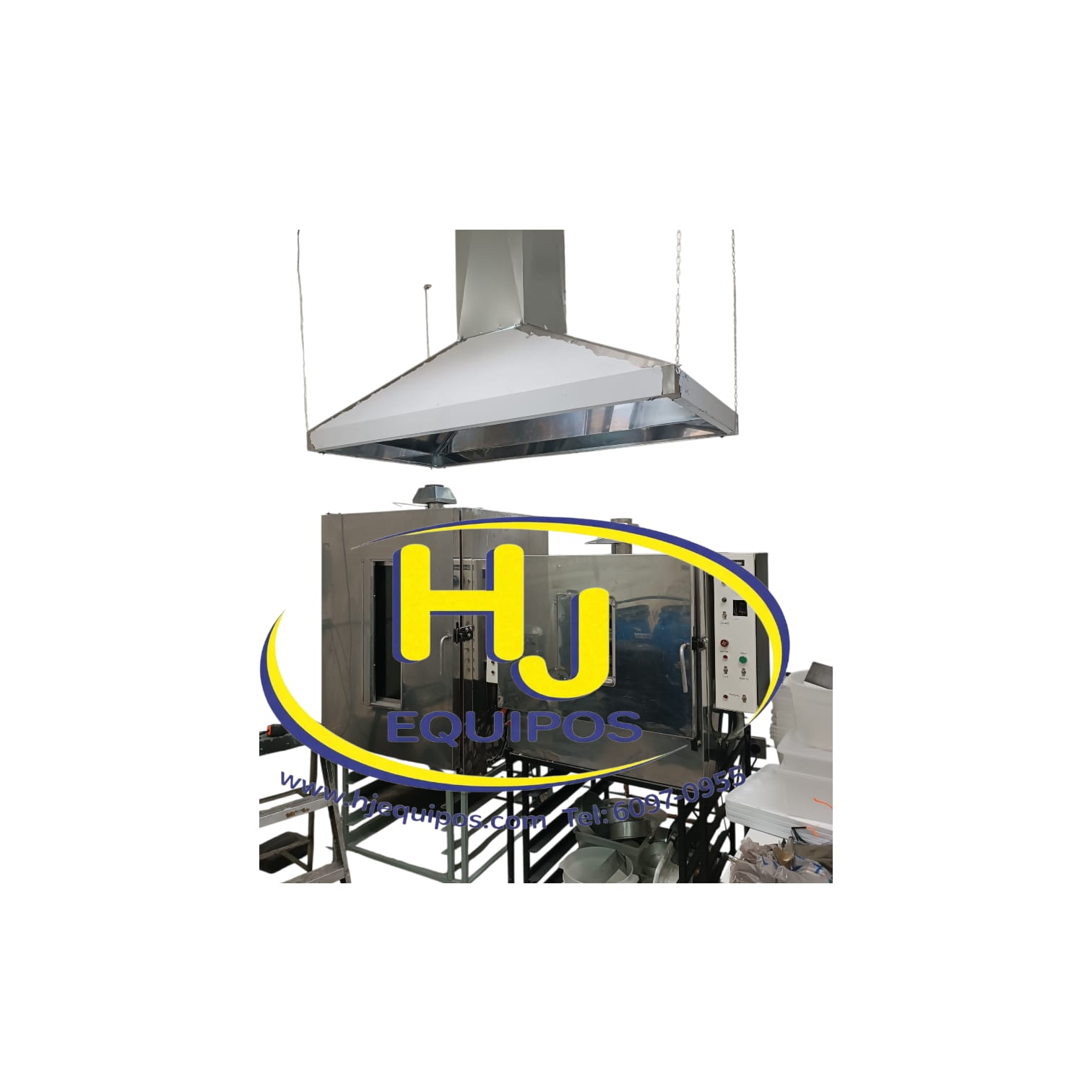 Campana extractora tipo conica